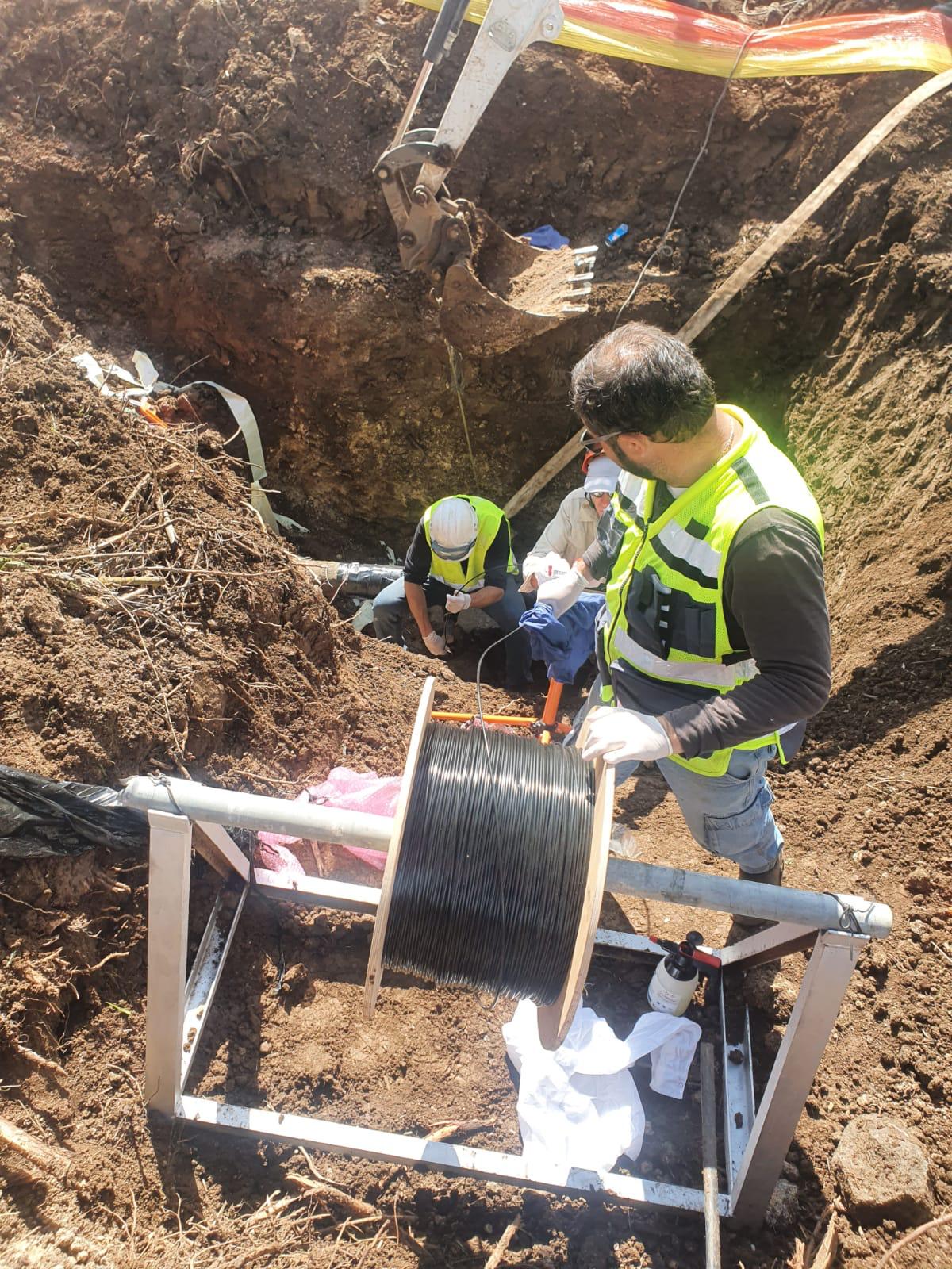 פריסת הסיבים האופטיים ביישובי המועצה האזורית גולן יוצאת לדרך